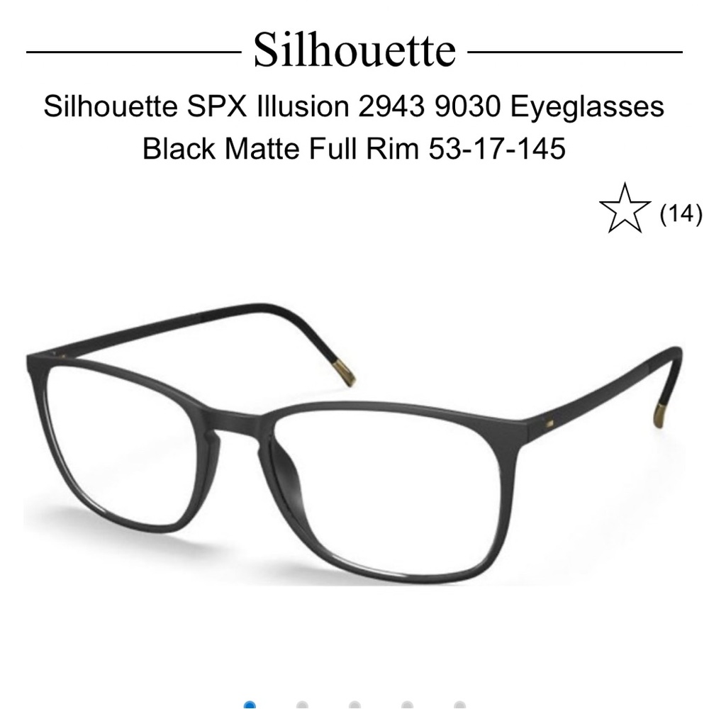 Extremely light weight Silhouette